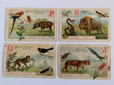 LOT 4 ANCIENNES IMAGES CHROMO