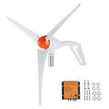 VEVOR 500W éolienne générateur 24V 3 pales éolienne Kit et contrôleur MPPT