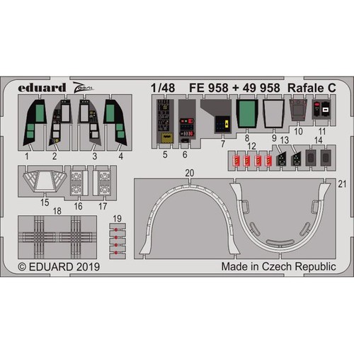 Eduard fe958 rafale - eduard, c