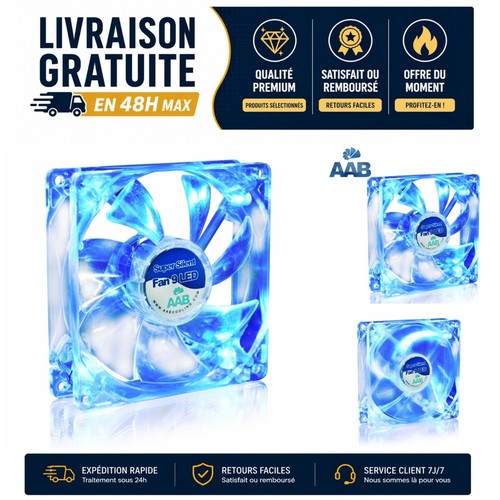 Aabcooling ventilateur 92mm - ventilateur,