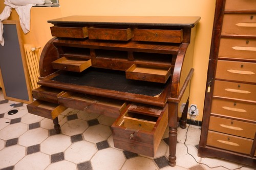 Ensemble mobilier acajou - de,