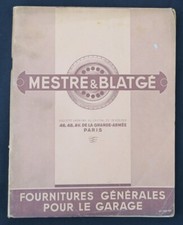 Catalogue MESTRE & BLATGE