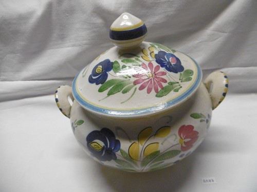 Ancienne soupière faïence - en,
