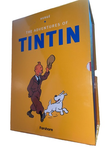 Tintin paperback boxed set - boxed,