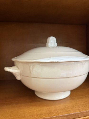 Ancienne soupière faïence - en,