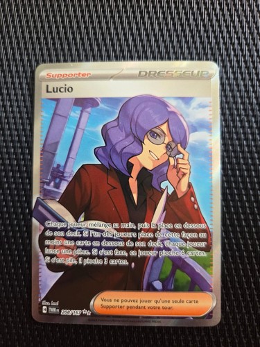Carte pokémon lucio 208 - carte, 208/167