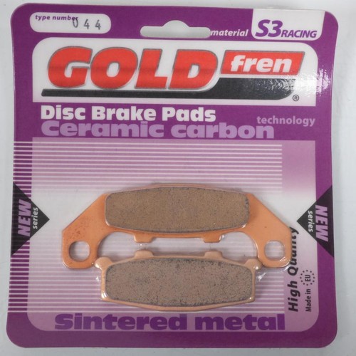 Plaquette frein gold - de,
