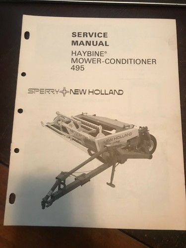 New holland 495 - holland, haybine