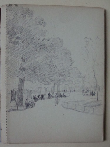 Carnet dessin ancien - dessin, école