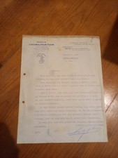 Tudor : Ancienne facture 