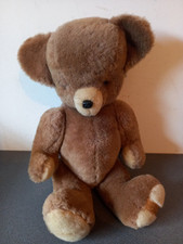 PELUCHE OURS OURSON ARTICULÉ CRÉATIONS DANY PARIS VINTAGE ANNÉES 60 Ou 70(50 CM)