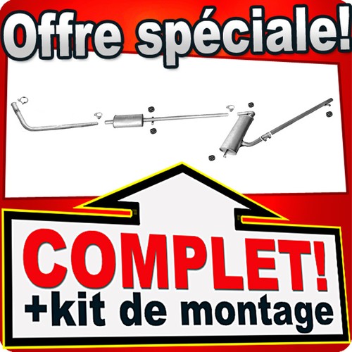échappement pour trabant 1 - pour, 1.1