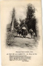 CPA Au Pays de la Chabrette - Retour du Patis (1039023)
