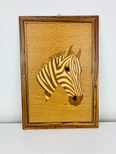 Tableau portrait zèbre en