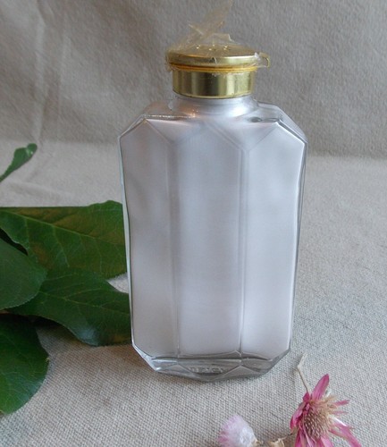 Ancien flacon poudre - ancien, de
