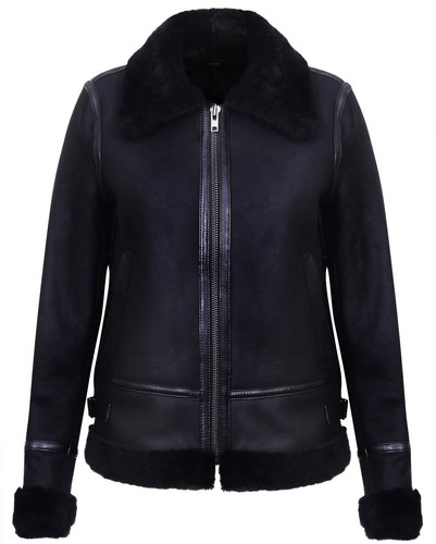 Veste biker cuir agneau - biker,