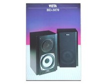 VIETA BD5070 LOUDSPEAKERS BROCHURE 1985 