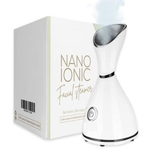 Visage Nano à Vapeur - Pour Toux , Froid, Beauté & Sinus (Blanc