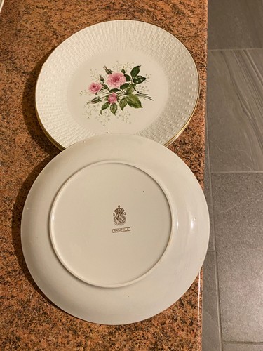 Assiette plate ancienne - assiette,