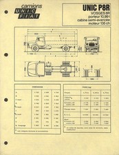 CAMIONS UNIC FIAT / UNIC