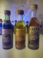 Lot de 3 mignonnettes Martini