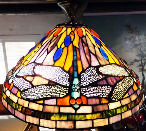 Tiffany suspension lampe - suspension,