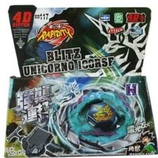 TOUPIE RAPIDITY BLITZ UNICORNO BB117  BEYBLADE 4D System Metal Master
