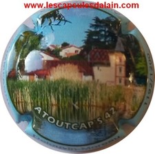 BELLE CAPSULE CHAMPAGNE DELOUVIN MOREAU ATOUTCAPS'42 2023 /1200ex BLEU NEWS