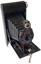 KODAK N°2 Folding Autographic Brownie, appareil photo argentique ancien