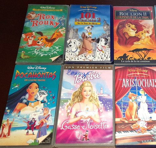 Vhs dessins animés - 6,