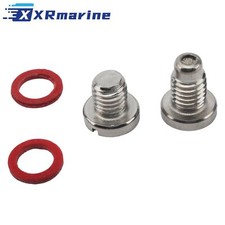 1 Kit de bouchon à vis droit