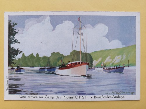 Cpa illustration marine léon - marine,