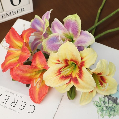 Bouquet artificiel clivia - bouquet,