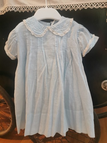 Robe enfant ancienne - ancienne, voile