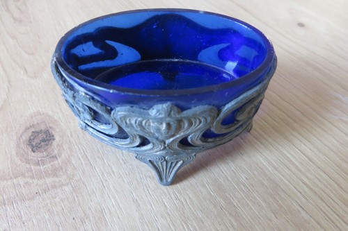Saleron verre bleu - saleron, monture