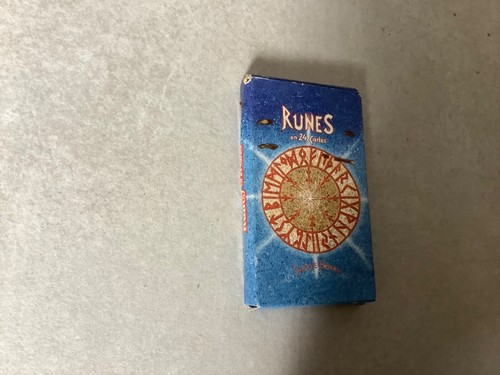 Runes cartes 1994 sagesse - runes, 24
