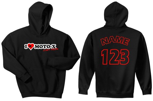 Love moto hoodie sweat - i,