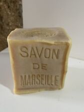 SAVON DE MARSEILLE EXTRA PUR 72% D ´HUILE 400 grs CUISINE VAISSELLES DÉCO