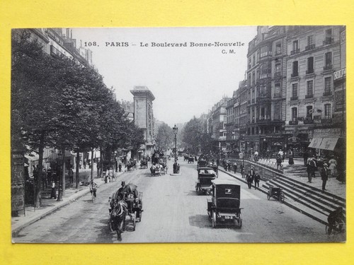 Cpa paris boulevard bonne - paris, le