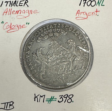 ALLEMAGNE (COLOGNE) 1 THALER