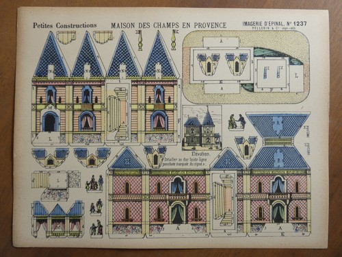 Maquette papier maison - maquette,
