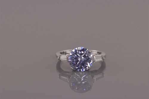 Sterling silver 10mm cubic - silver,