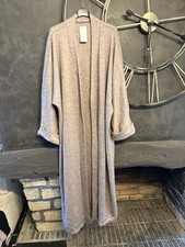 gilet long gris femme neuf