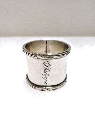 Rond serviette métal - de, en