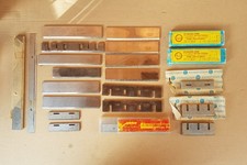 Lot fers équilibrés machine bois outil menuisier menuiserie rabot kity hss pebe