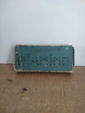 Ancien Jeu DIAMINO En Bois Vert -   Années 1950