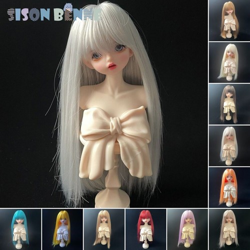 Bjd cheveux poupée perruque - bjd,