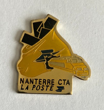 63 - Pin's LA POSTE NANTERRE CTA TRAIN TGV SNCF