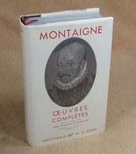 LA PLEIADE :  MONTAIGNE -