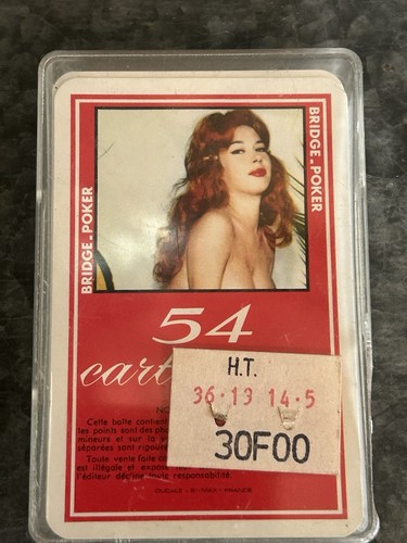 Ancien jeux cartes - de, sexy